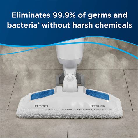 BISSELL PowerFresh Steam Mop, Floor Steamer, Tile Cleaner, and Hard ...