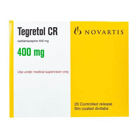 Tegretol CR 400 mg - 20 Tablets | Bloom Pharmacy
