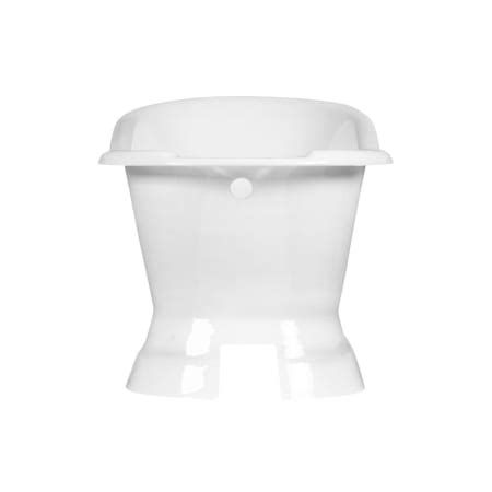 Signature Hardware 317140 Socorro 60" Cast Iron Soaking Freestanding ...