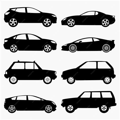 Silhouette Of Car