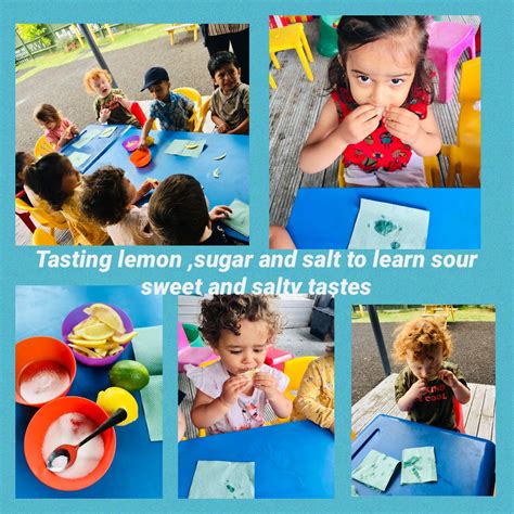 Sensory activity: tasting lemon ,sugar and salt to learn sour sweet and salty tastes | Sensory ...