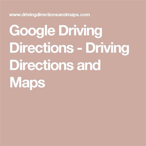 Driving Directions Street View 的图像结果
