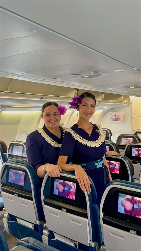 Hawaiin Airlines Flight Attendant Uniform
