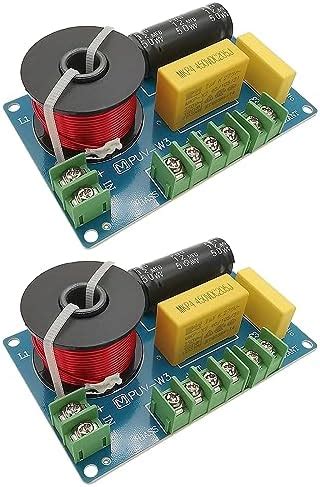 HiQltyla 3 Way Speaker Crossover, PUV-W3 200W Passive Crossover for ...