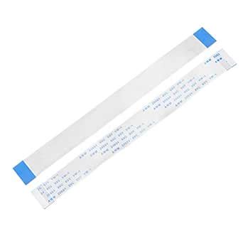 uxcell Flexible Flat Cable, 28 Pins 0.5mm Pitch 150mm FPC FFC Flexible ...