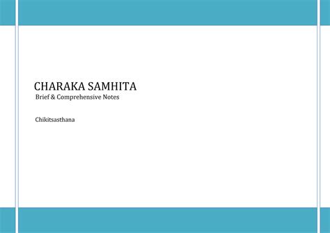 BAMS charak chikitsa sthan - Bachelor of Ayurveda medicine and surgery ...