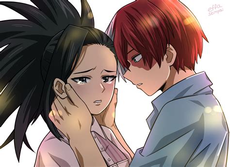 TodoMomo | Shoto Todoroki x Momo Yaoyorozu by effasempai on DeviantArt