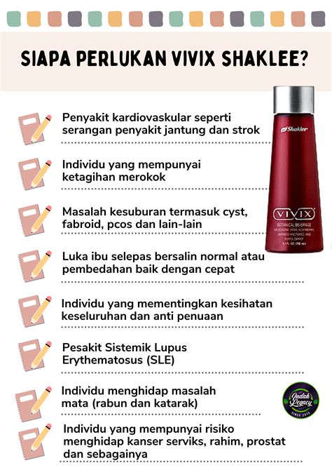 Kelebihan dan Keunikan Vivix Shaklee Yang Ramai Tidak Tahu