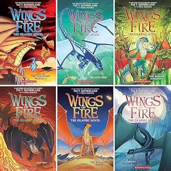 Buy Wings of Fire Graphic Novels 6 Books Collection Set (Book #1 - #6 ...