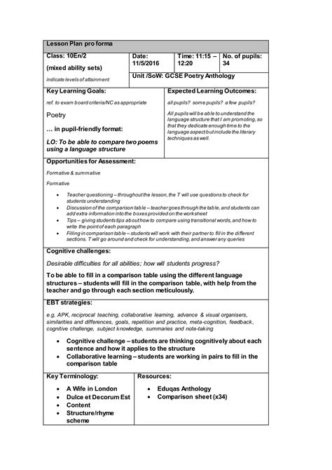 Comparison of poetry 11.5.2016 plan | DOCX
