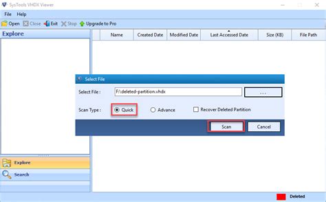 VHDX / VHD Viewer Freeware to Open & Read Virtual Hard Disk Image File