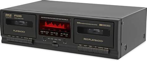 Pyle Dual Cassette Deck Stereo - Hi-Fi Sound, India | Ubuy
