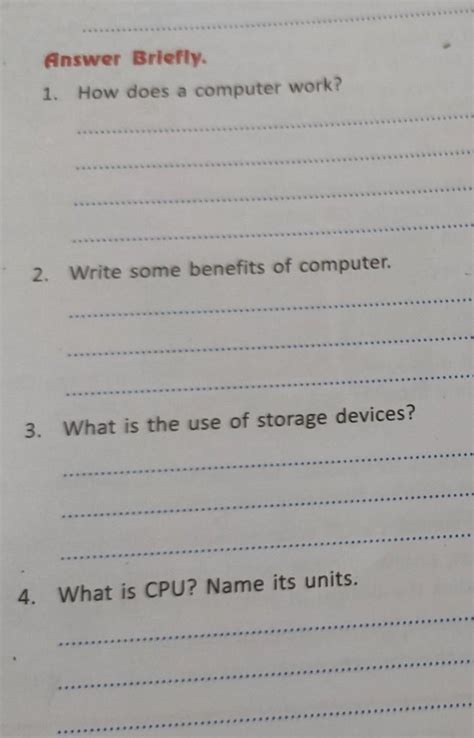 Write the full form of the following:-1. VDU2. ALU3. PPM4. BD5. CU ...