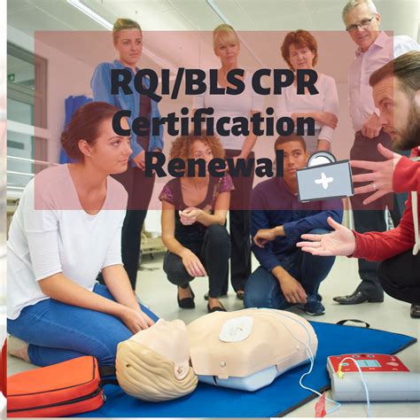 RQI/BLS CPR Certification Renewal