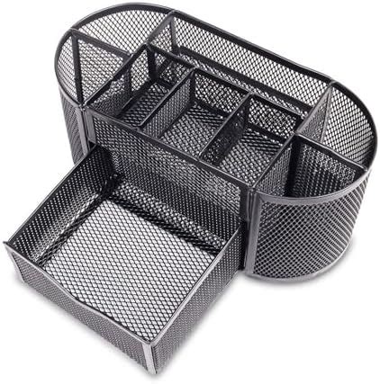 AmazonBasics Mesh Desk Organizer, Black : Amazon.in: Office Products