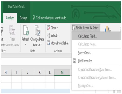 How to Add a New Column in a Pivot Table 的图像结果