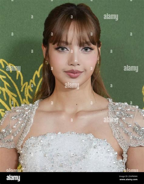 Los Angeles, USA. 10th Feb, 2025. Lalisa Manoban arrives at the HBO ...