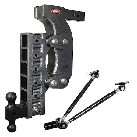 Gen-Y Hitch The BOSS TORSION-FLEX 2.5 in. Rec 21 in. Drop 2.4K TW 21K ...