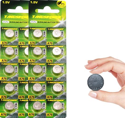 20 x LR44 76A/LR44 Batteries AG13 357 303 SR44 A76 Battery 1.5V Button ...