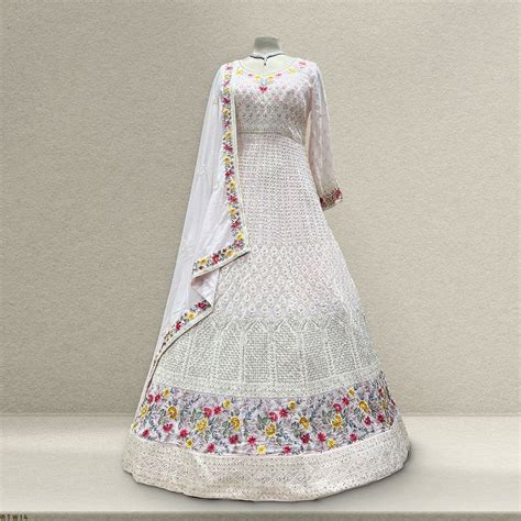 Celestial Collection: Lucknawi Work Reception and Engagement Gown Ready ...