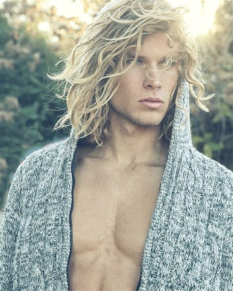 Victor Seitz | Blonde guys, Long hair styles men, Men blonde hair