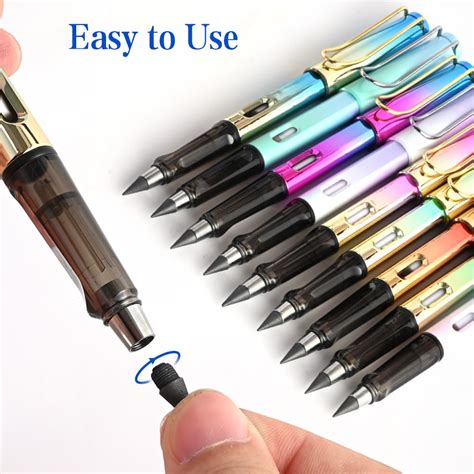 Infinity Pencils SHAIDOJIO - 18 Pack Reusable Metal Pencils With ...