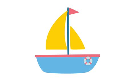 Yellow Boat Clipart Picture