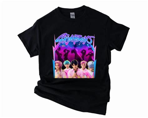 The Saja Boys Kpop Demon Hunters Fan Merch Music Boy Band Unisex T ...