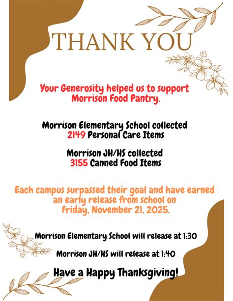 Morrison High School - Home