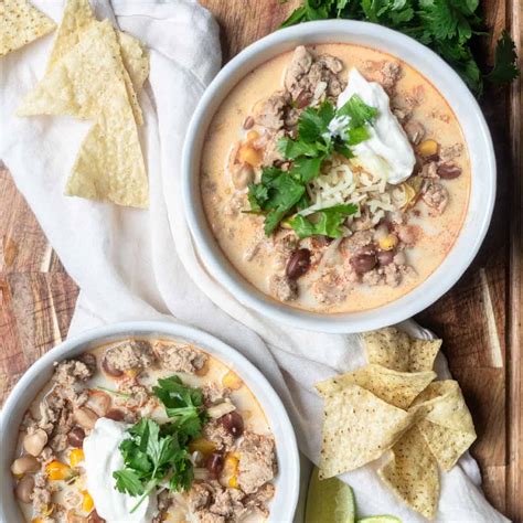 White Ground Chicken Chili