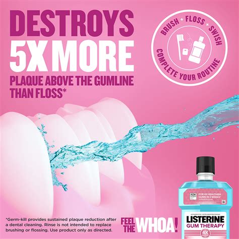 Snapklik.com : Listerine Gum Therapy Antiplaque & Anti-Gingivitis Mouthwash