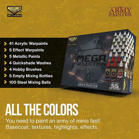 Buy The Army Painter - Wargames Delivered Mega Miniature Paint Sets ...