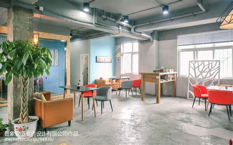 广告代理公司办公室装修设计案例效果图_岚禾办公空间设计