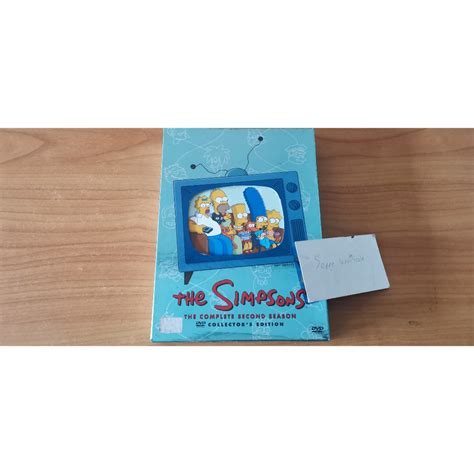 DVD ซีรี่ย์ The Simpsons Second Season สภาพดีซับไทยมีสี่แผ่น | Shopee ...