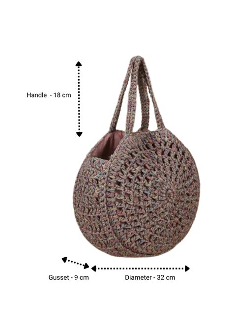 Buy Handmade Multicolor Crochet Bag | IshqMe