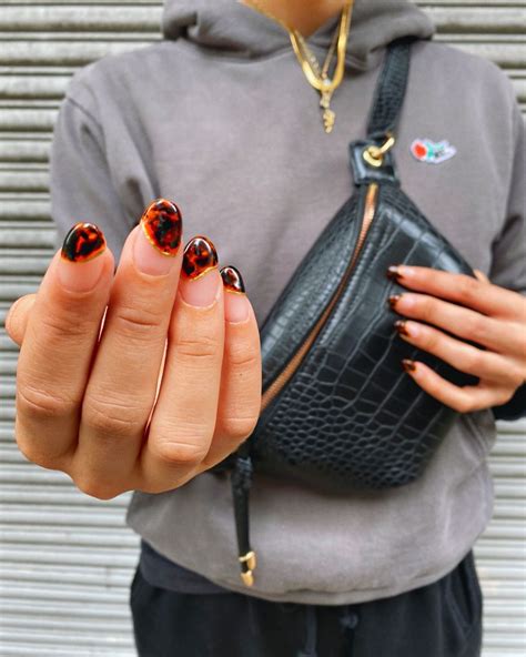 Image result for Tortoise Shell Nail Art Tutorial