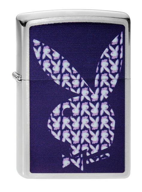 Lighter Zippo Playboy Purple - Haddocks Lightershop