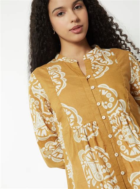 Buy Women Printed A-line Tunic Online at just Rs. 599.0 - 1000016219887 ...