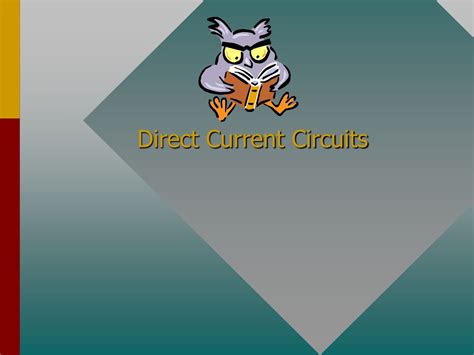 Image result for Direct Current Circuits