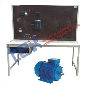 AC Slip Ring Motor Trainer with Control Panel for Labs