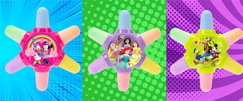 Buy JA-RU Disney Princess, Minnie & Mickey Mouse Sidewalk Chalk Wheel ...