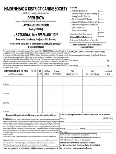 Fillable Online Fosse Data Fax Email Print - pdfFiller