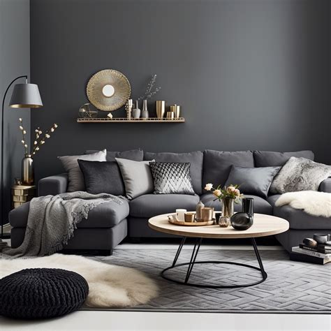 Cozy Grey Living Rooms