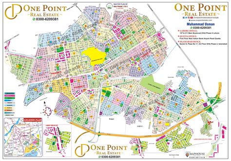 Download Lahore Smart City Map - One Point Estate