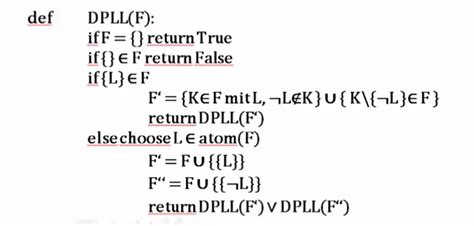 Image result for Dpll Algorithm Abdul Bari