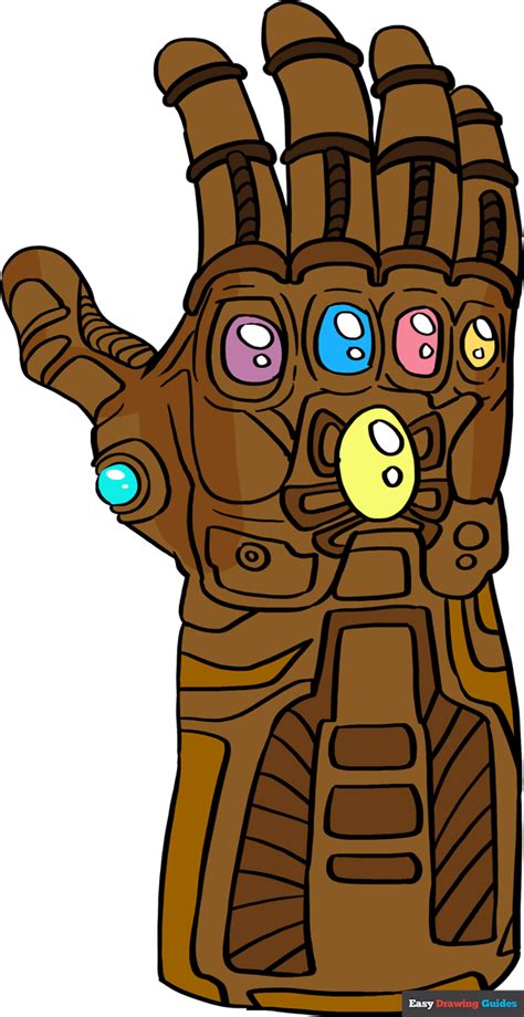 Infinity Gauntlet Tutorial Drawing 的图像结果