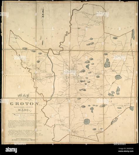 A map of the town of Groton, Middlesex County, Mass , Landowners, Massachusetts, Groton, Maps ...