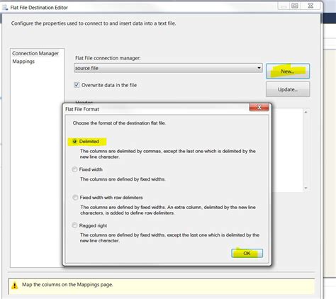 Using Conditional Split for Validation SSIS 的图像结果