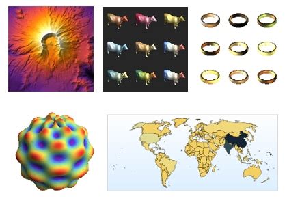 Mathematica Colors 的图像结果