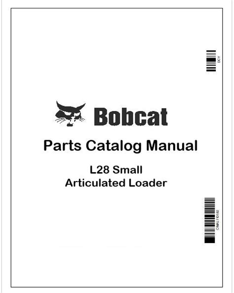 Bobcat L28 Small Articulated Loader Parts | PDF